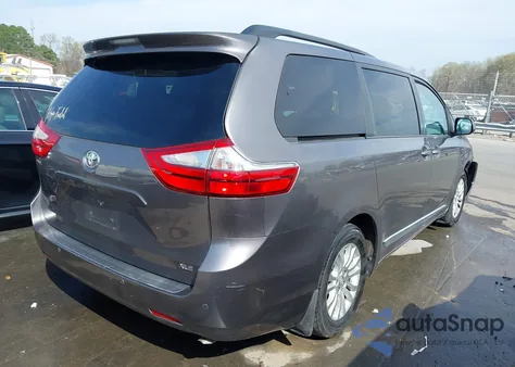2015 Toyota Sienna Xle 8 Passenger из США, поврежденный, VIN 5TDYK3DC3FS542203
